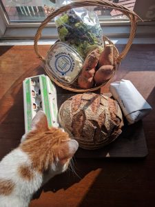 Arty recommends sourdough bread from Proof. She has a refined palette.